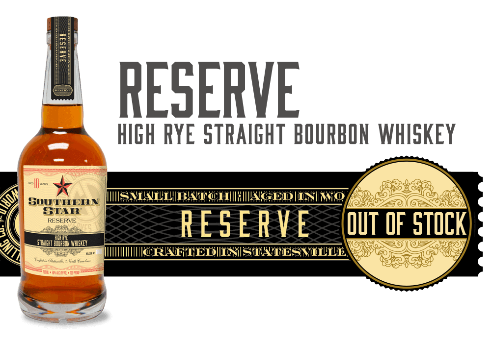 Southern Star Reserve: High Rye Straight Bourbon Whiskey